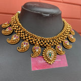 Premium Antique Mango Short Chain set