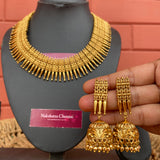 Premium Gold Polish Mullu Chain Set