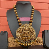 Premium Antique Matte Goddess Rudraksha Grand Short Chain set