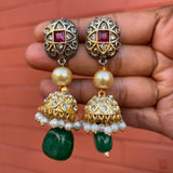 Navratna beads Grand Haram Set