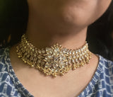 Sharmili - Premium Kundan stones Choker set